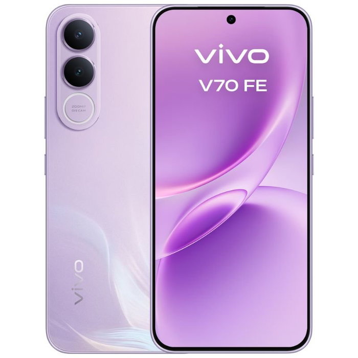 Vivo V70 FE 5G Púrpura (8GB/512GB) con Cargador y Auriculares Vivo V70 FE 5G Púrpura (8GB/512GB) con Cargador y Auriculares